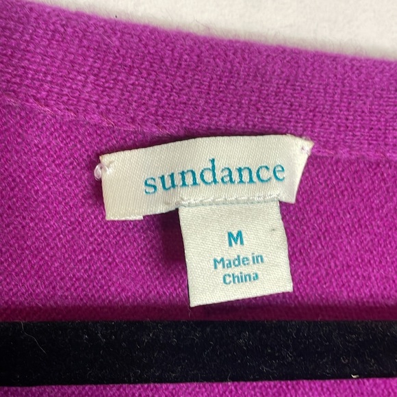 SOLd Sundance | Women’s 100% Cashmere Drape Neck Sweater Size Medium - Picture 3 of 5